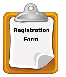 registration form clipart